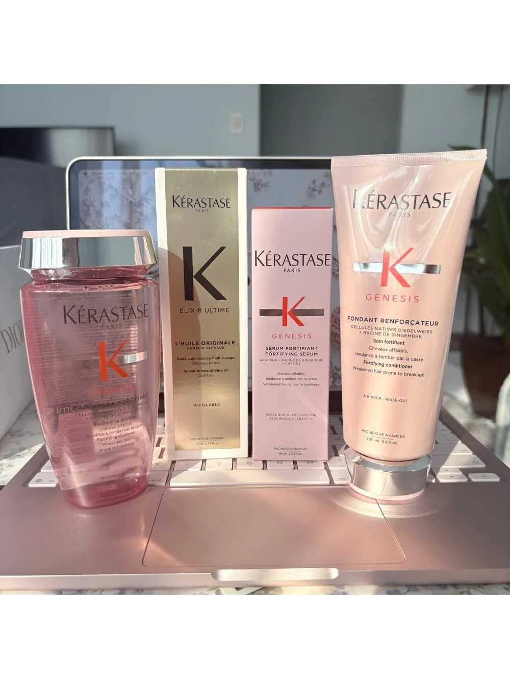 KERASTASE GENESIS HAIRCARE SET + HAIR OIL